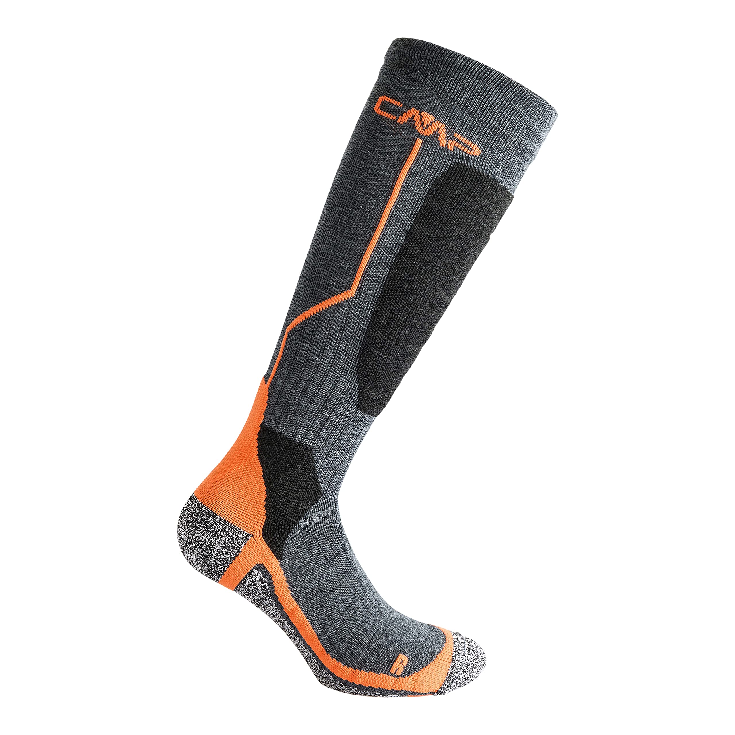 CMP - Ski Sock Wool, Anthracite Mel., 43/45