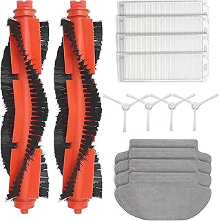 14pcs/Set Accessories Compatible with Xiaomi Robot Vacuum S10 S12 B106GL Robot, Main Side Brush Rag Mop Cloth Hepa Filter ... Price In India