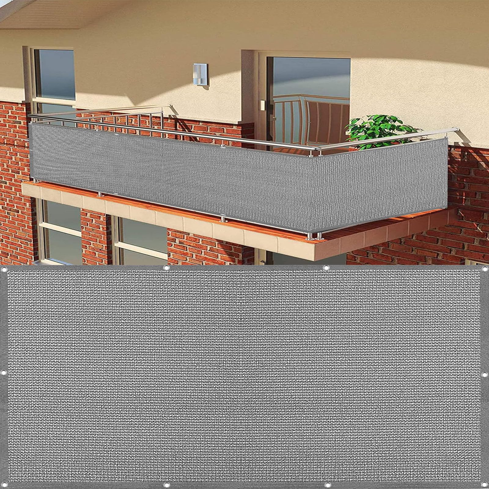 Brise vue balcon extérieur pour aménager une terrasse cocooning