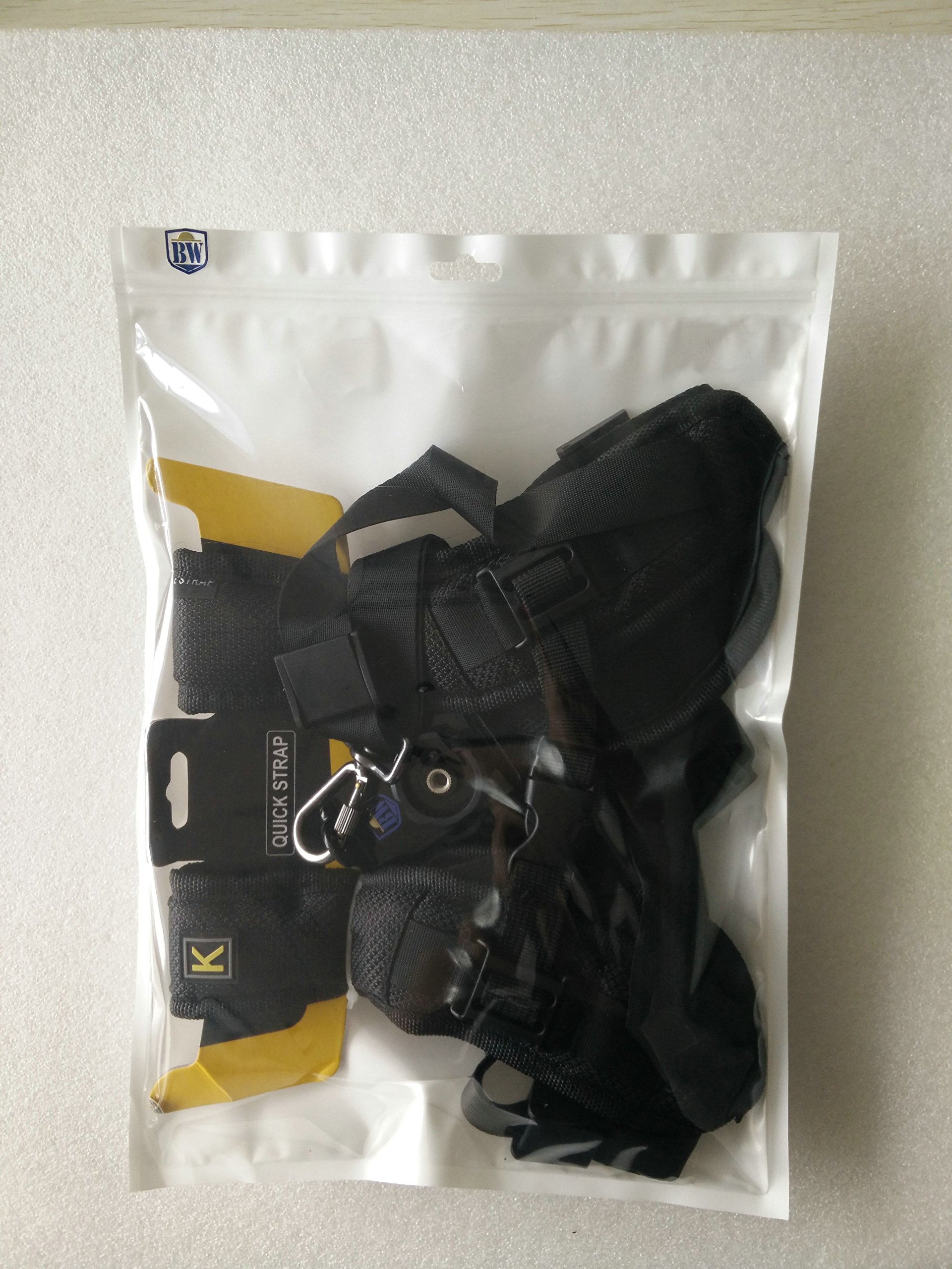BW Camera & binoculare Cinghie Doppia Tracolla Cinghia per Reflex DSLR Canon Nikon Sony