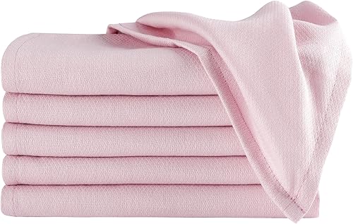 Miniatura 13 de Pañales de tela de algodón 100% natural para bebés, pañales de tela absorbente, paños para eructos, color blanco, paquete de 6