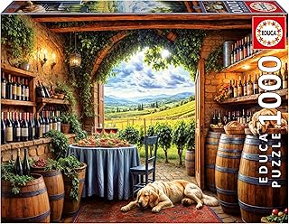 Comprar Educa - Puzzle de 1000 Piezas para Adultos | Canes et Vinum | Medidas: 68 x 48 cm | A Partir de 14 años (20292)