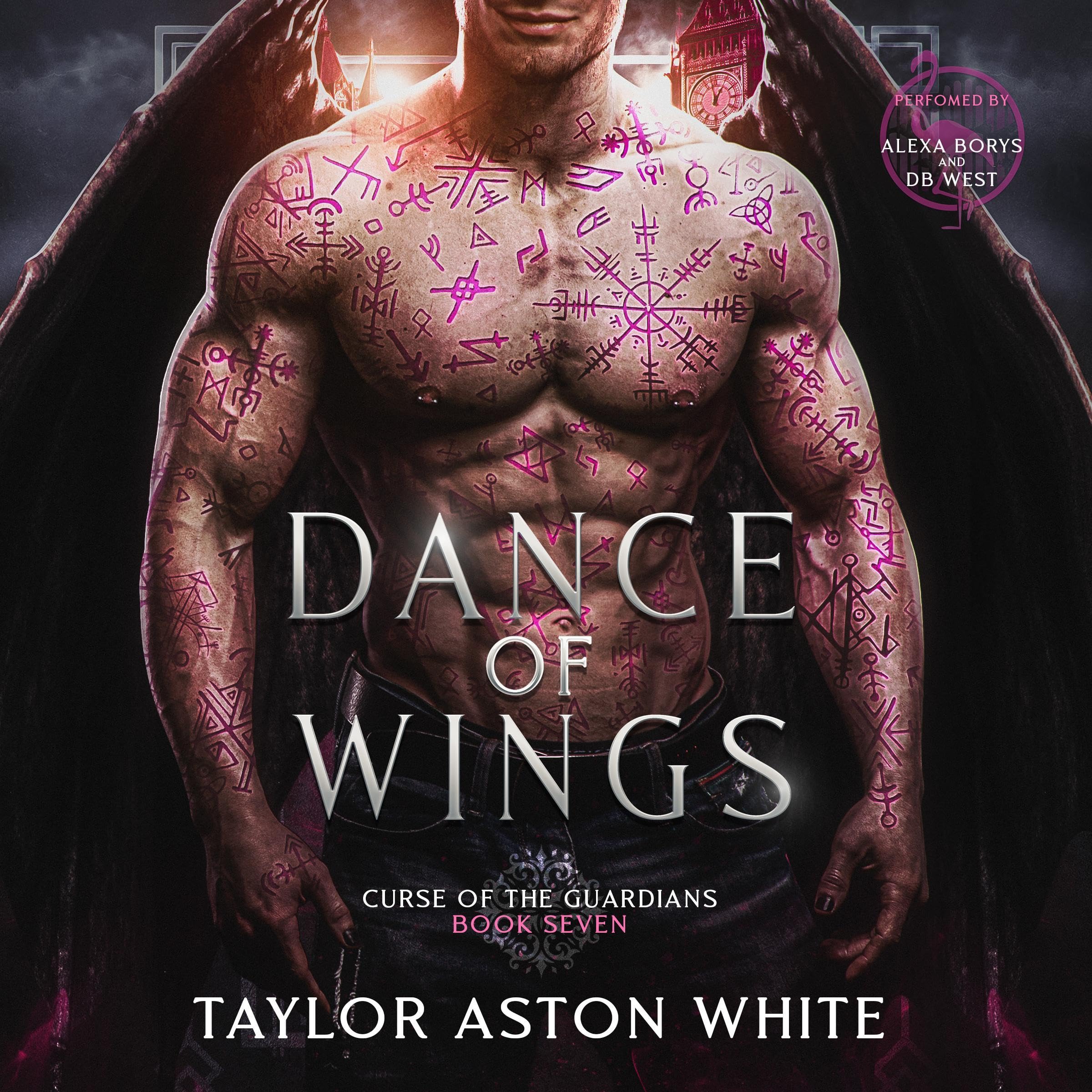Cover art for Dance of Wings: A Dark Paranormal Romance (Curse of the Guardians, Book 7)