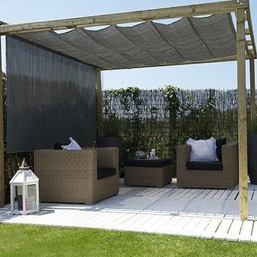 Miniatura 133 de winemana - Toldo para sombra del 90%, cubierta de sombra para perrera, resistente y duradera, lona de malla con ojales, para patio, plantas