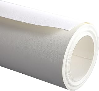 Clairefontaine 96701C Rolle Aquarellpapier Etival 1,3x10m, 300g Weiß