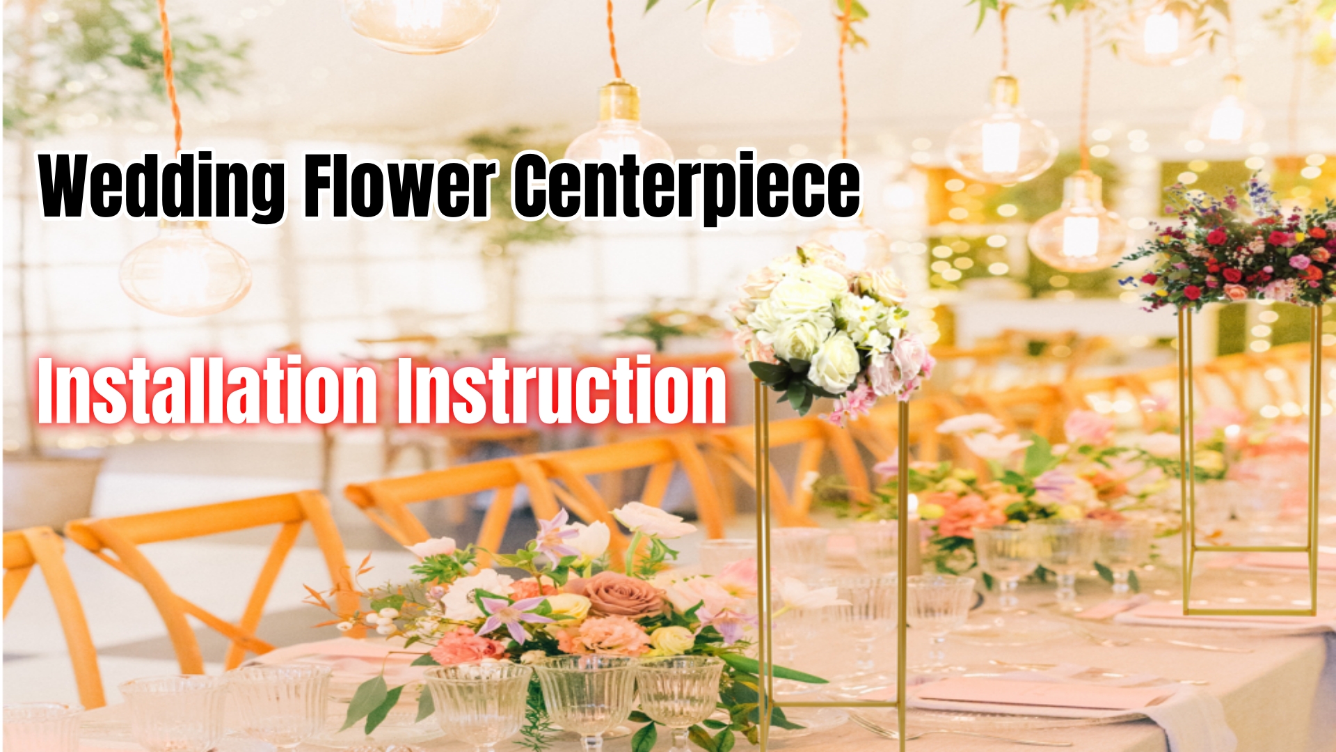 Amazon.com: Gold Wedding Flower Stand, 10Pcs 31.5inch/80cm Wedding