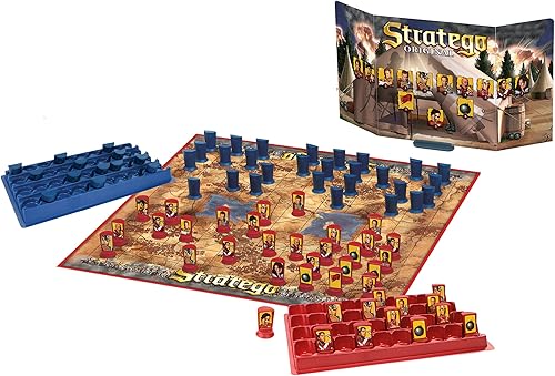 Miniatura 3 de Stratego Original, campo de batalla, juego de estrategia (3 variaciones)