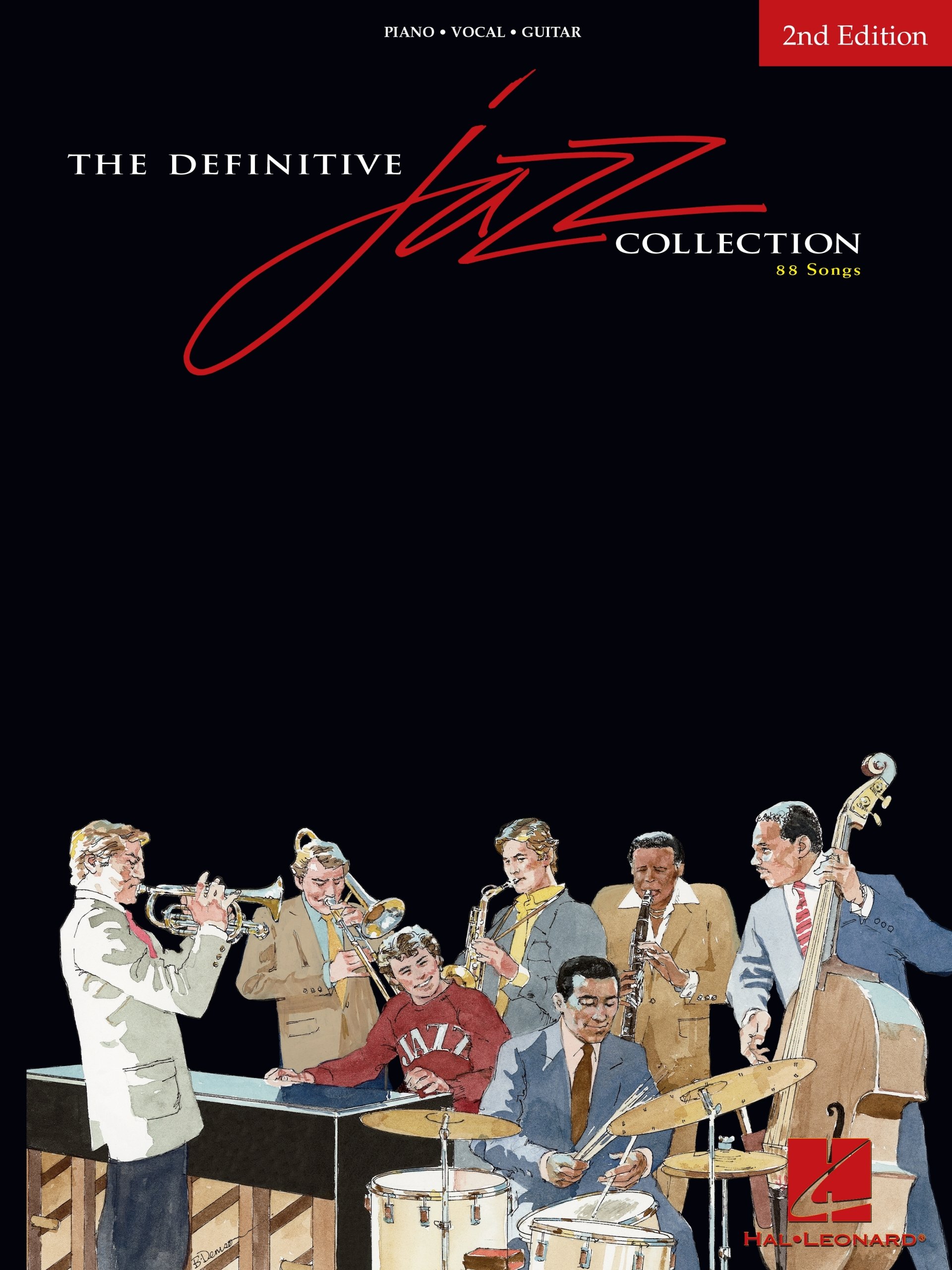 Recueil Jazz Collection Songbook avec accords de guitare et texte intégral