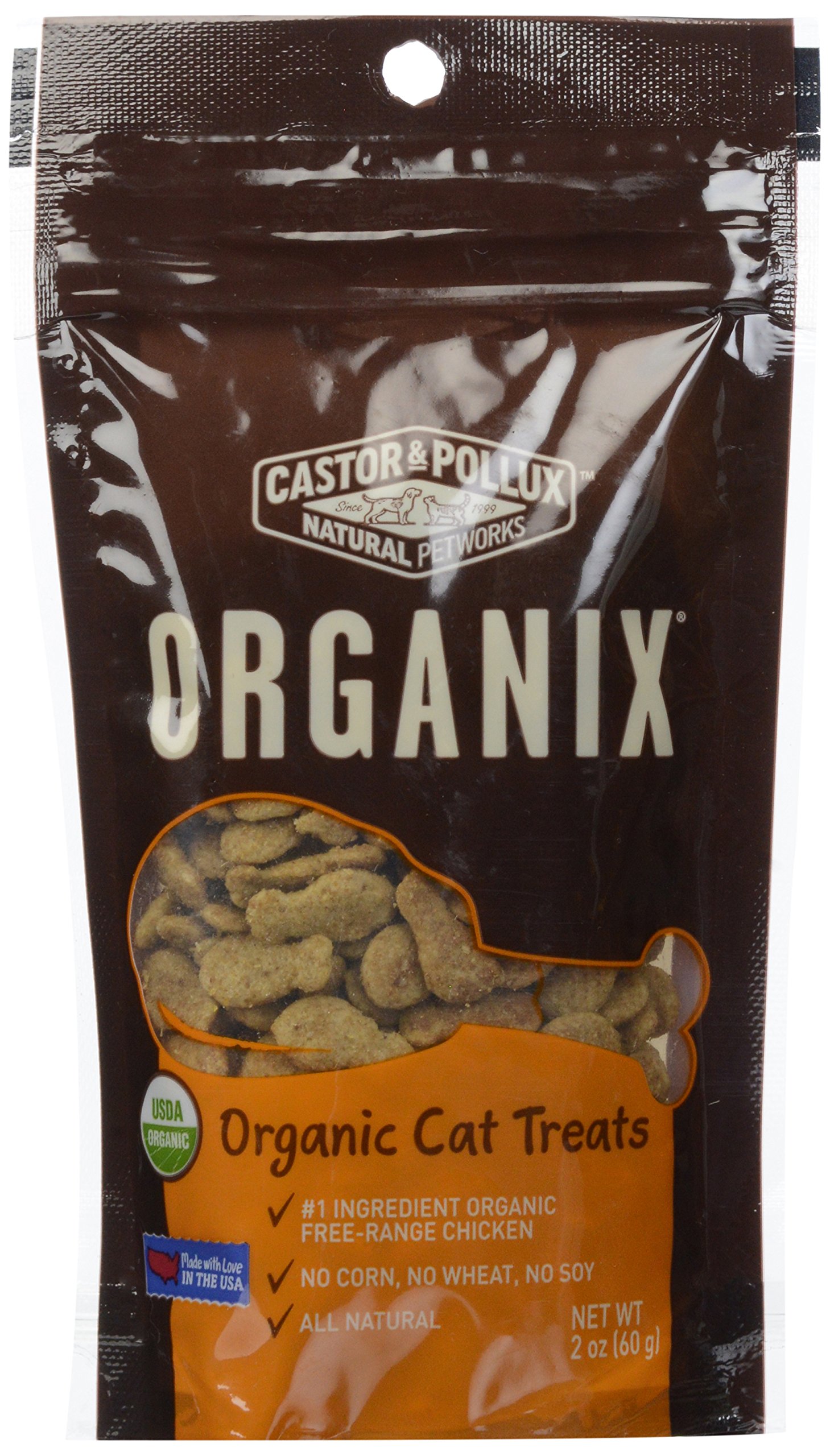 Organix Chicken Cat Treats 2 oz bag
