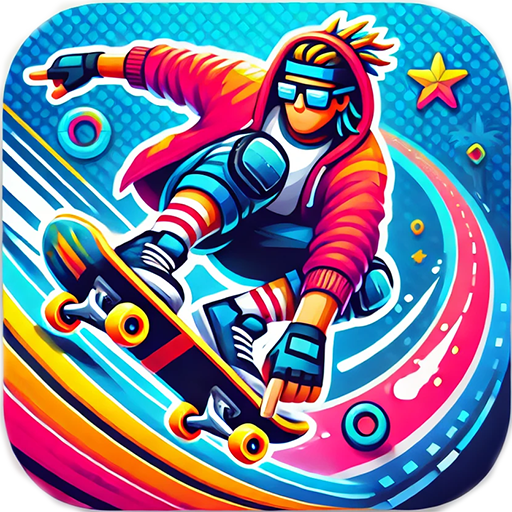 Sky Skater Rush: Endless Roller Adventure