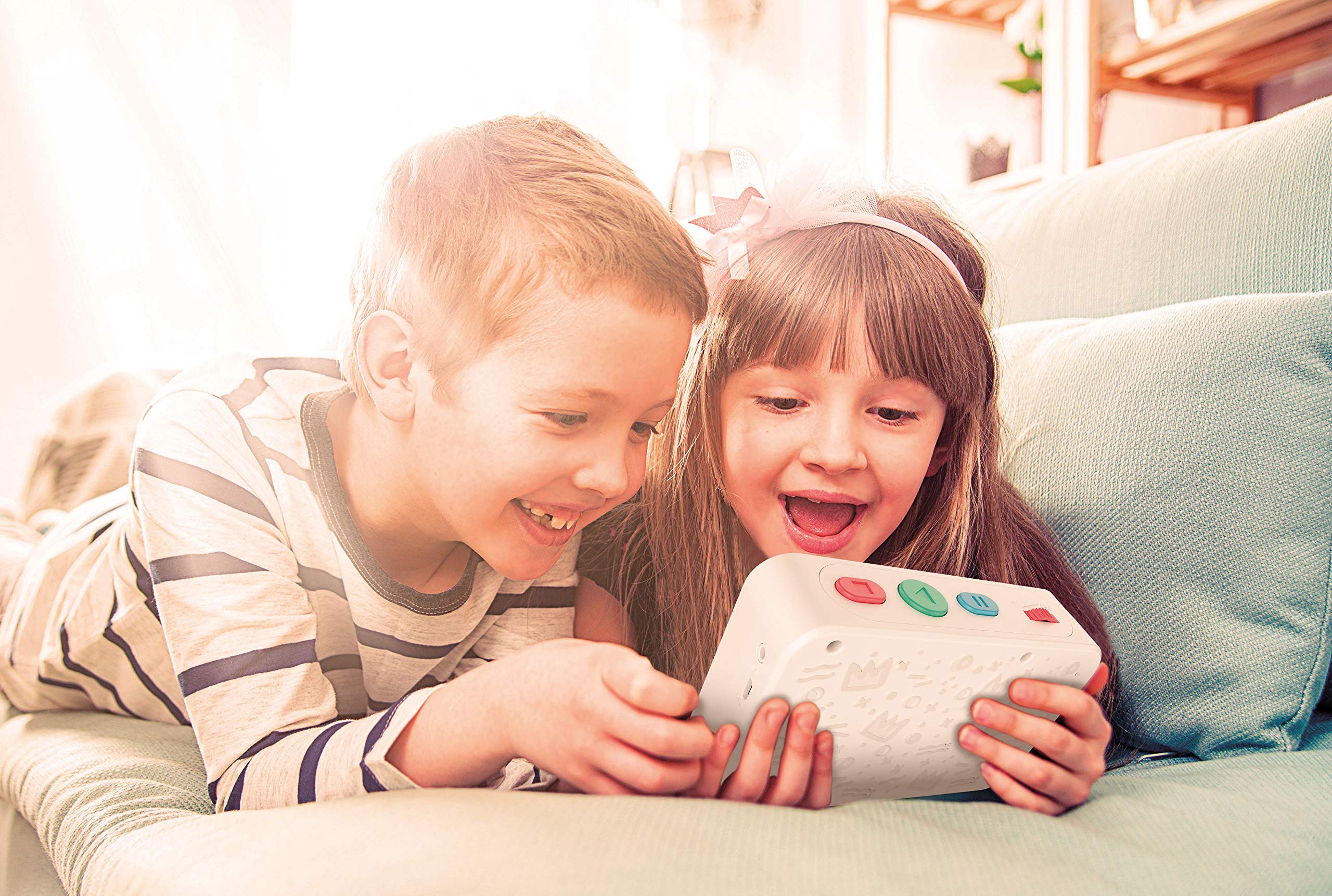 Clementoni Sapientino - C'era Una Volta, Gioco Educativo Bambini 4+ Anni, Storyteller con Rulli per Creare e Ascoltare 64 Storie con Personaggi e Ambientazioni Diverse, Lingua Italiana, 17410
