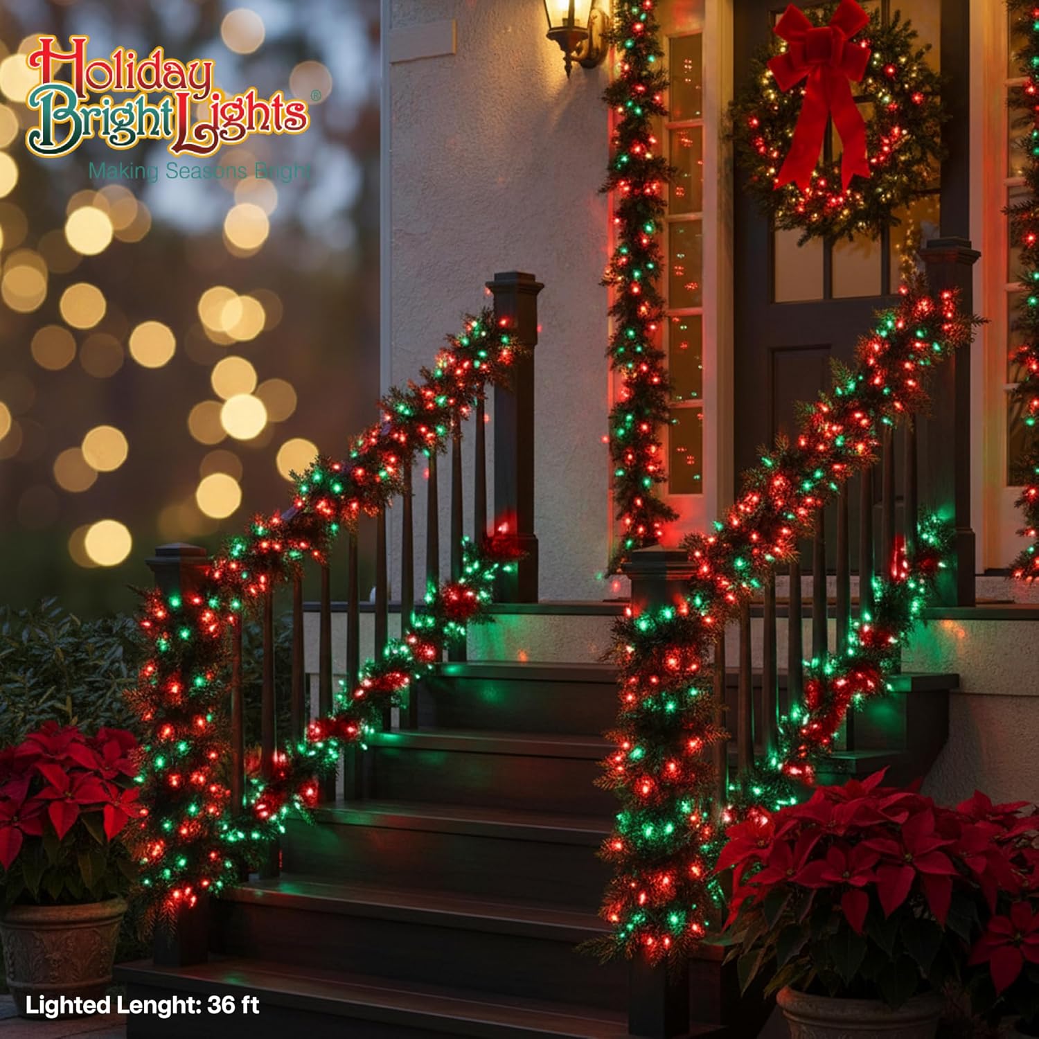 Holiday Bright Lights 36' 500 Twinkling Rice Light Connectable - Traditional