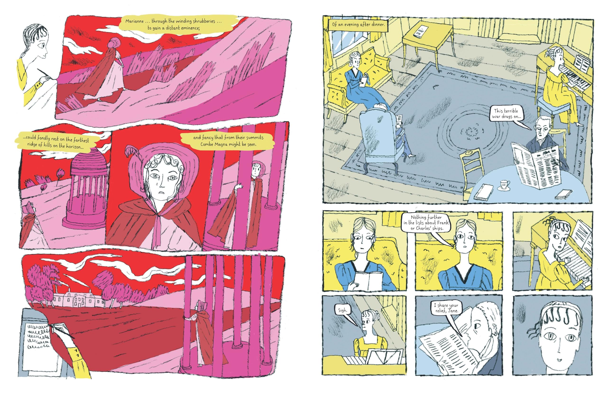 The Novel Life of Jane Austen: A Graphic Biography - Image 5