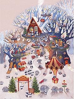 Pintoo Jigsaw Puzzles 1200 Piece for Adults - Julia Vaihicheva - Panda Land Beautiful Plastic Puzzle for Home Decor Zero D...