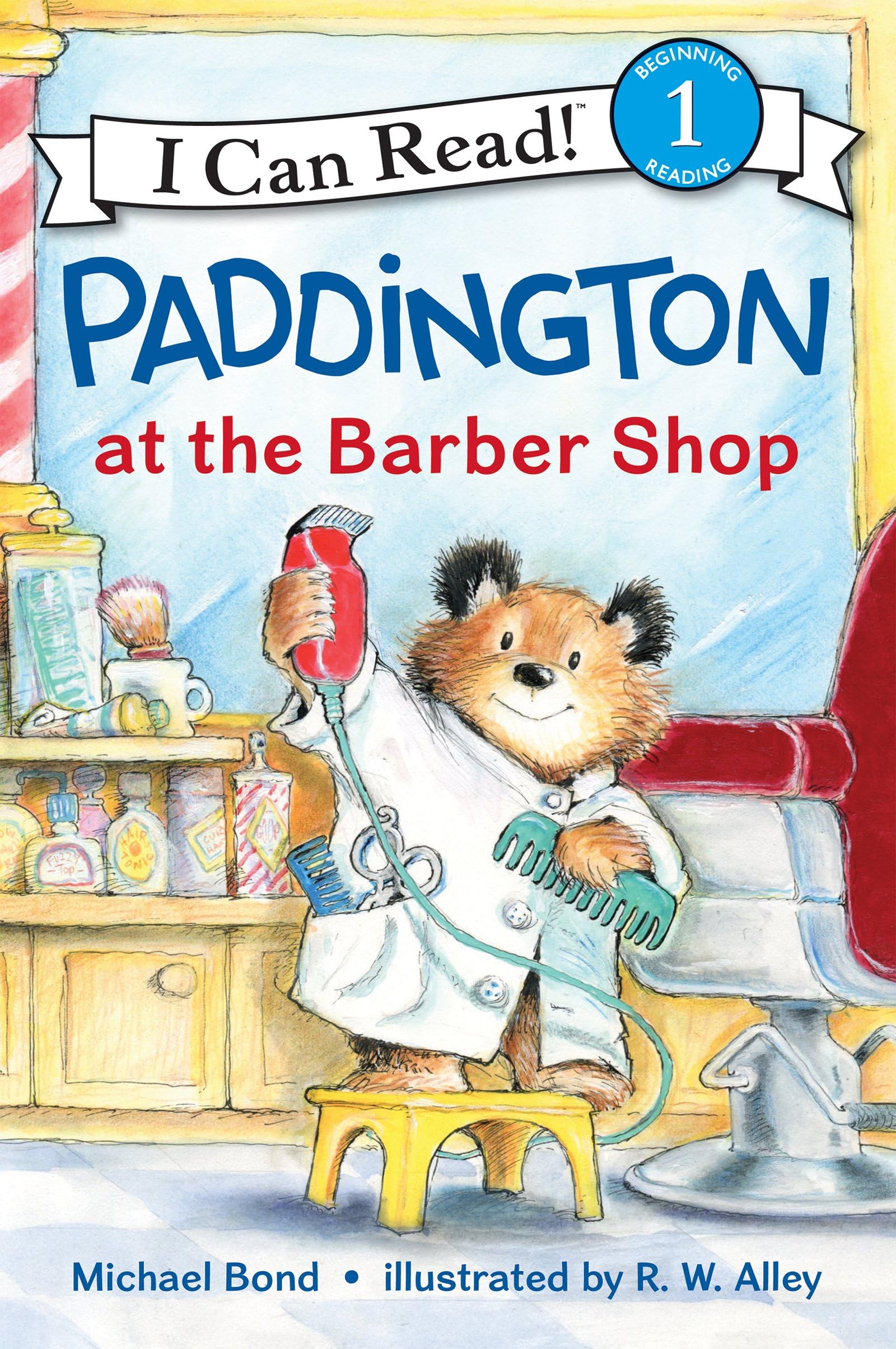 Paddington at the Barber Shop: A Classic Bear I Can Read Book for Kids (Ages 4-8) (I Can Read Level 1)