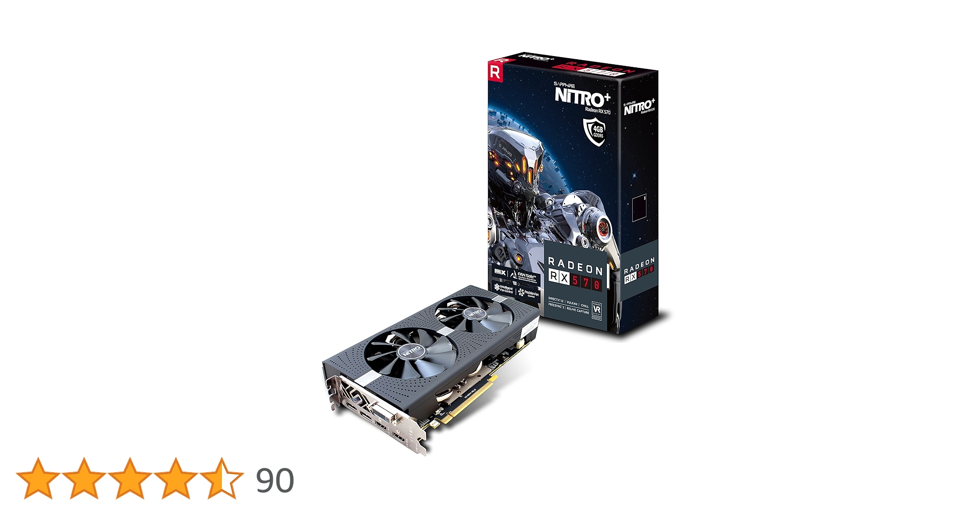 Sapphire Nitro+ RX 570 4GB 2枚 Sapphire NITRO+ Radeon RX 570 4GB Graphics Card Review and