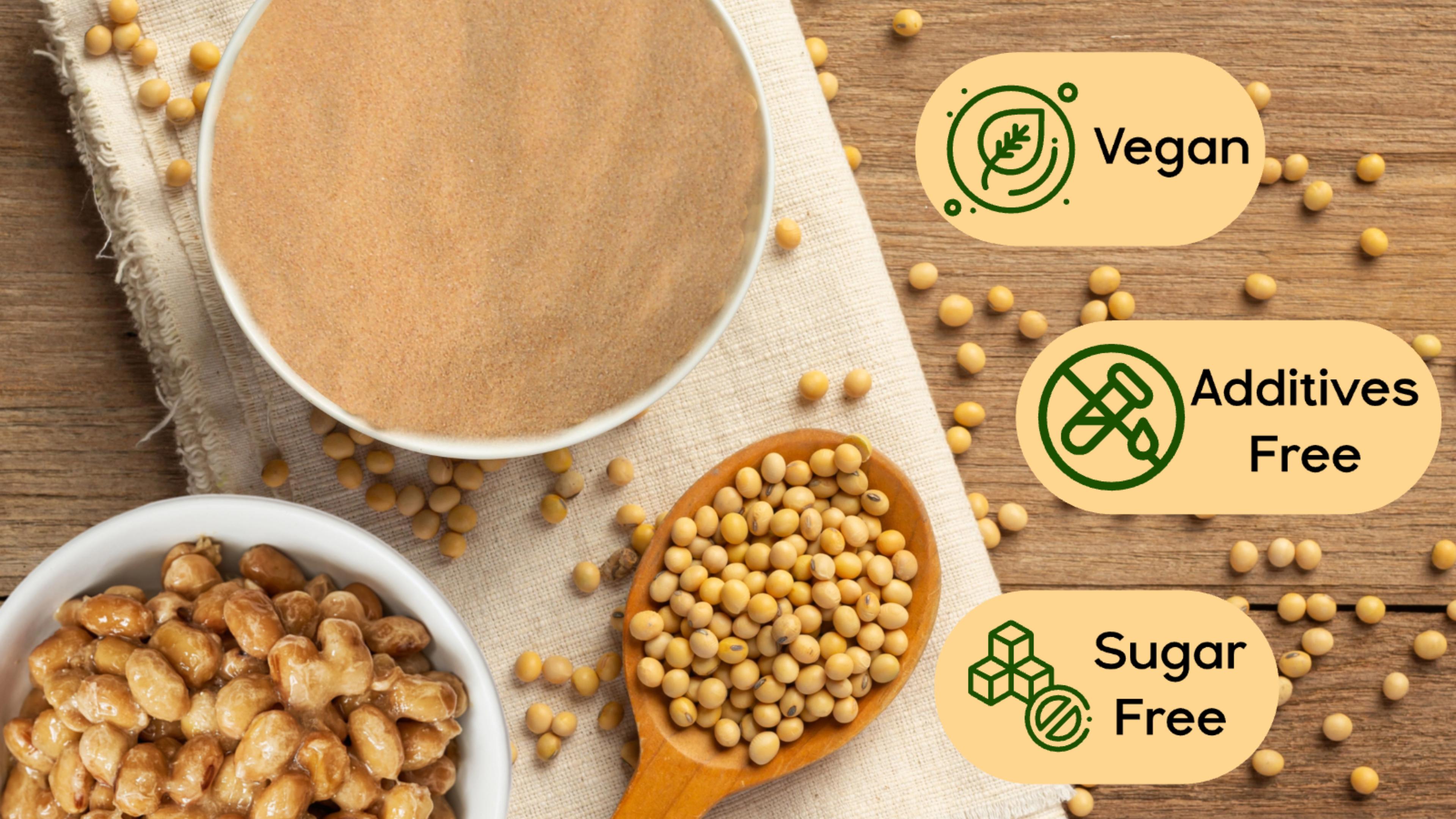 Amazon.com: Freeze Dried Natto Beans Powder - 2.47oz Pure
