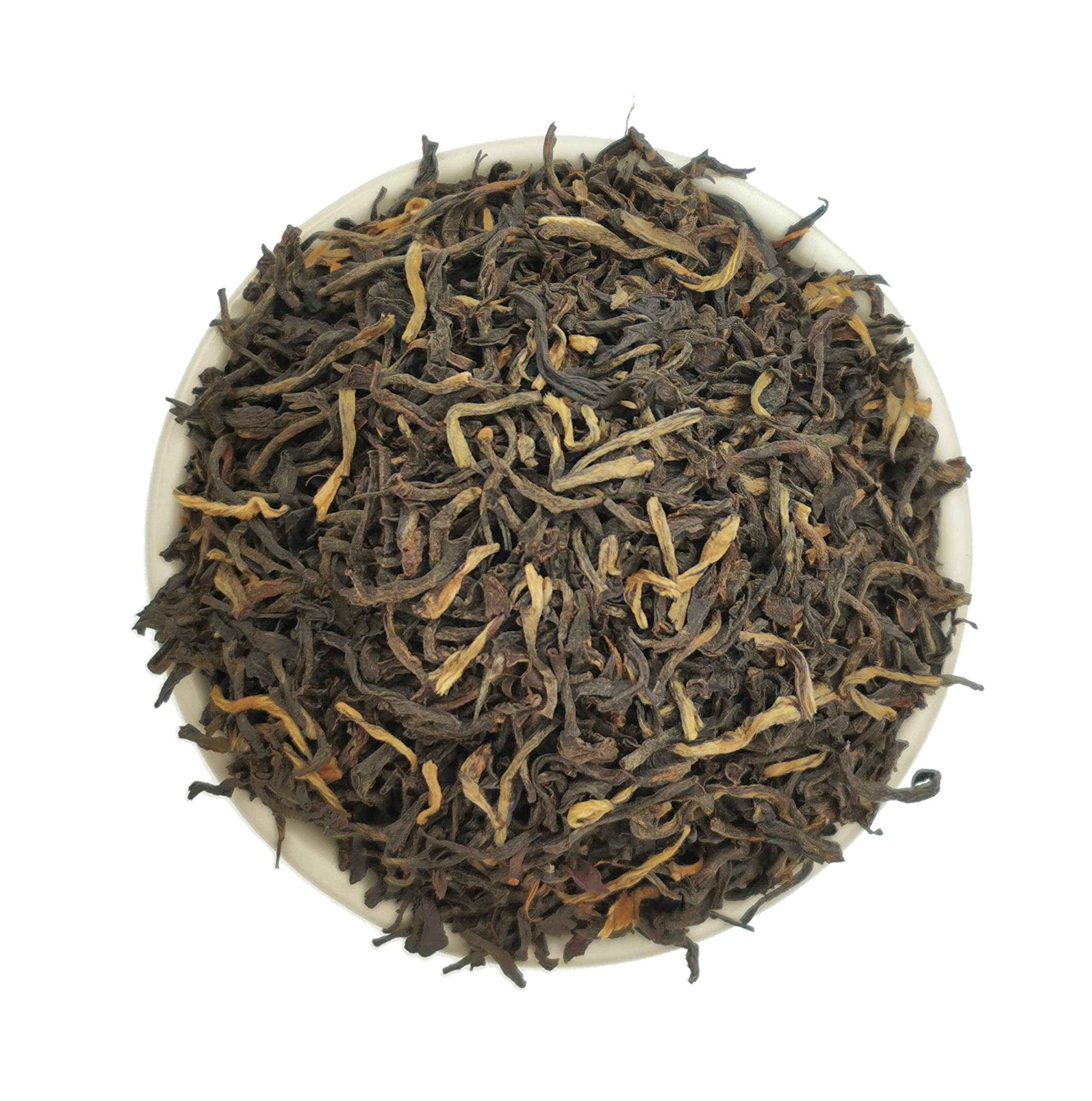 TeaClub Assam Schwarzer Tee Lose 500g – Second Flush Schwarztee, Black Tea | Kräftiger Second Flush Assam, Loser Ostfriesentee malzig-würzig, Golden Tips, glutenfrei, im Doypack aromasicher verpackt