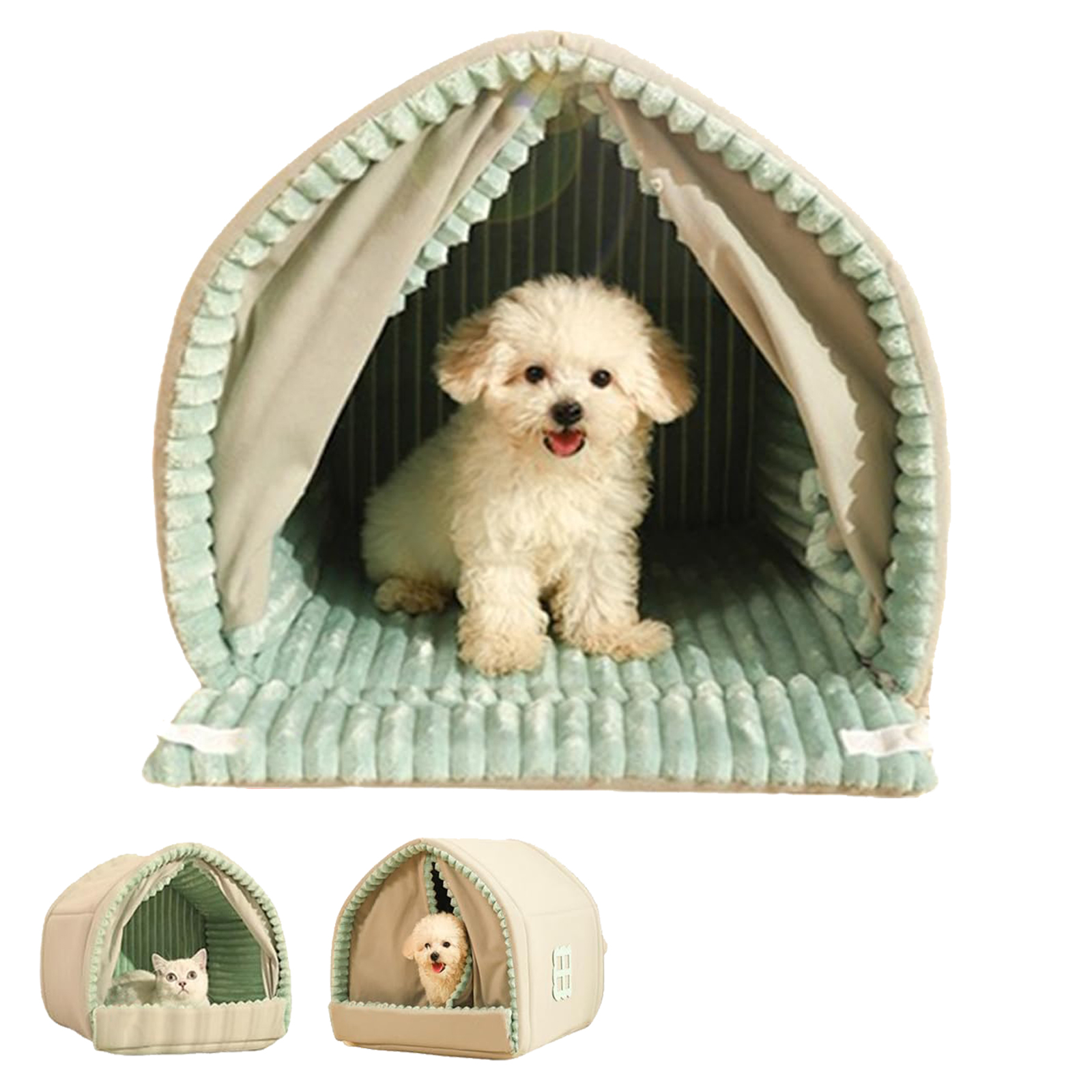 Amazon | Yongtai犬 ベッド ドーム ペットベッド ドーム型 ペット