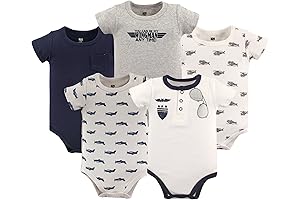 Hudson Baby Airplane Bodysuits for Baby Boy