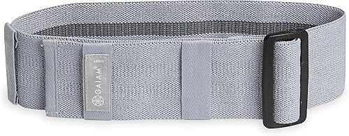 Miniatura 3 de Gaiam Bandas de cadera ajustables, paquete de 2 bandas de resistencia para entrenamiento, bandas de entrenamiento ajustables con hebilla con 4