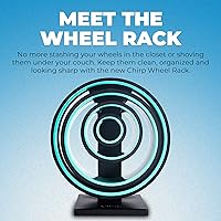 Vista 3 de Chirp Wheel Rack - Storage for Muscle Massage Rollers, Secure & Easy Storage for All 4 Roller Sizes (Wheels Not Included)