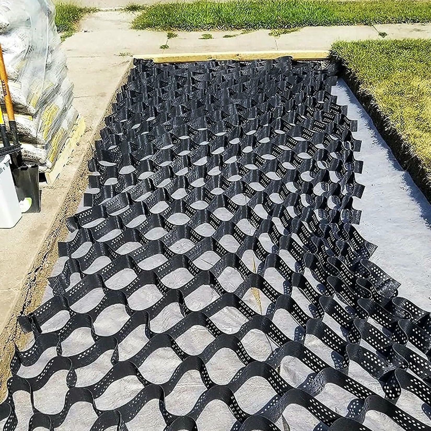 Stabilisateur de grille de fond en nid d'abeille de profondeur