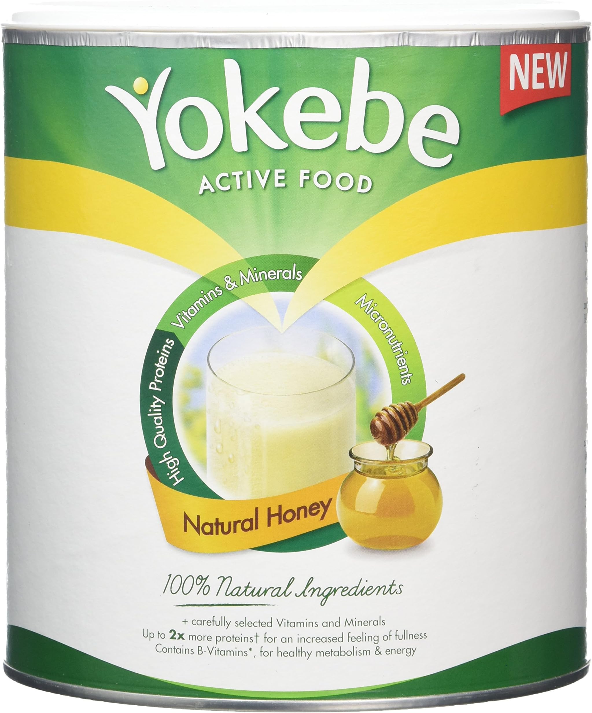 Yokebe Natural Honey Weight Loss Shake - 10 Portions