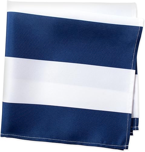 Miniatura 8 de DII - camino de mesa para exteriores, diseño de rayas, color azul marino, 14 x 108,