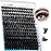 Eyelash Clusters Fluffy Lash Clusters Thick 280pcs Cluster Eyelash Extensions DIY At Home Individual Lashes Cluster Lashes by GEMERRY100P-10-18mm)