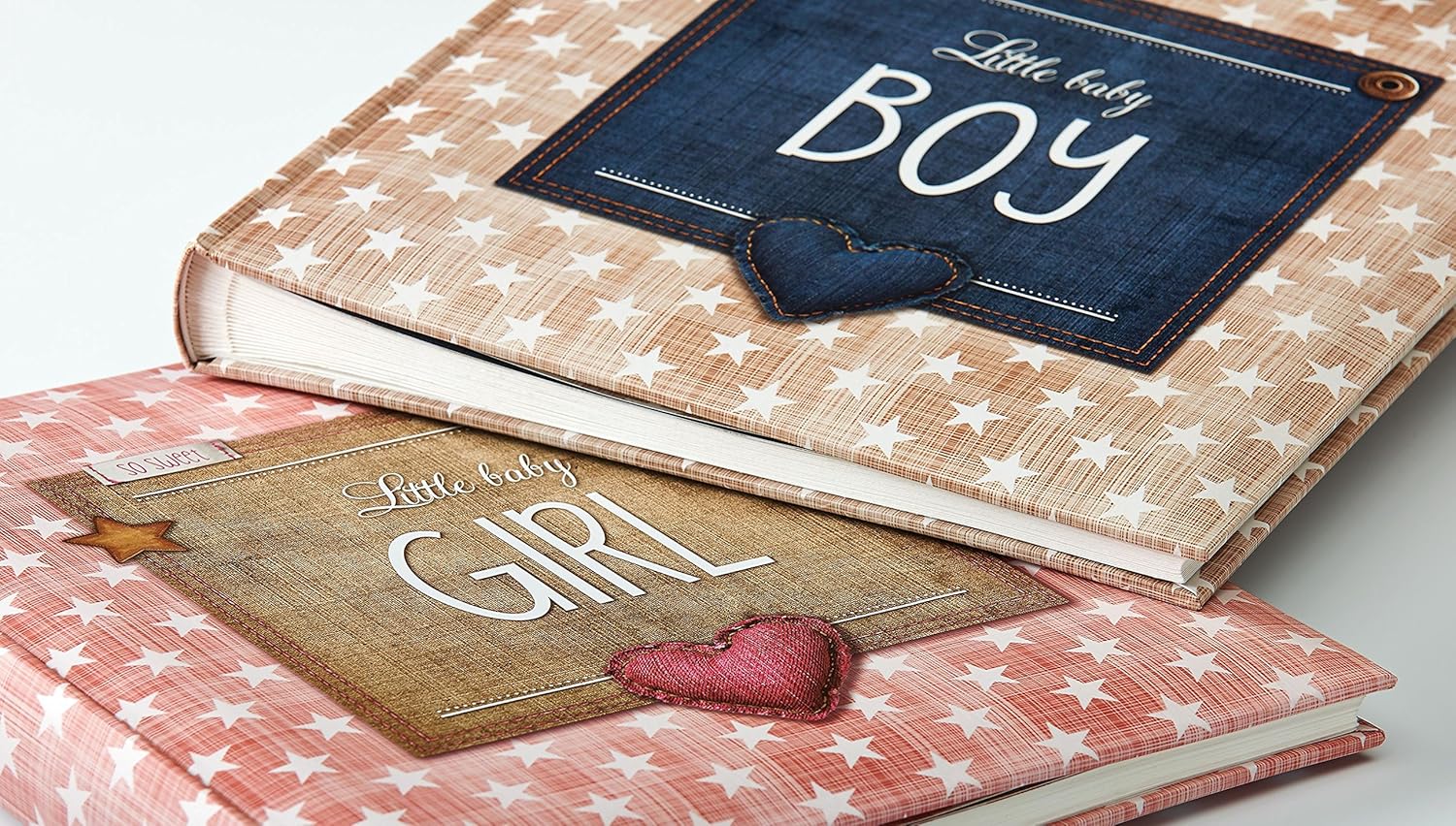 Walther Little Baby Boy UK-100-L Baby Album Blue 28 x 30.5 cm, 50 White Pages