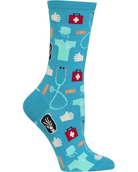Hot Sox Women's Fun Occupation & Mom Crew Socks (1-Pair)