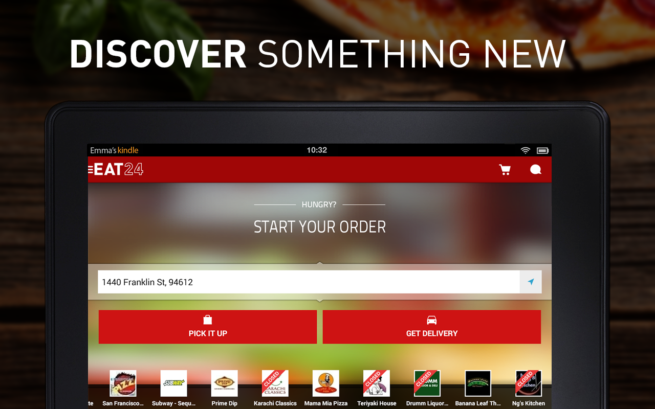 EAT24 Food Delivery &amp; Takeout:www.amazon.com:Appstore for Android