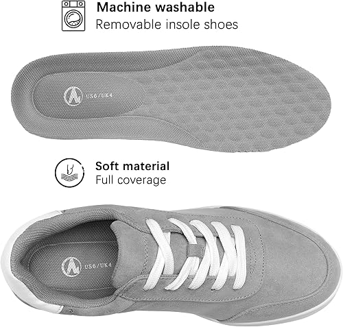Miniatura 5 de Zapatos deportivos cómodos con cordones para mujer, zapatos de tenis casuales para mujer