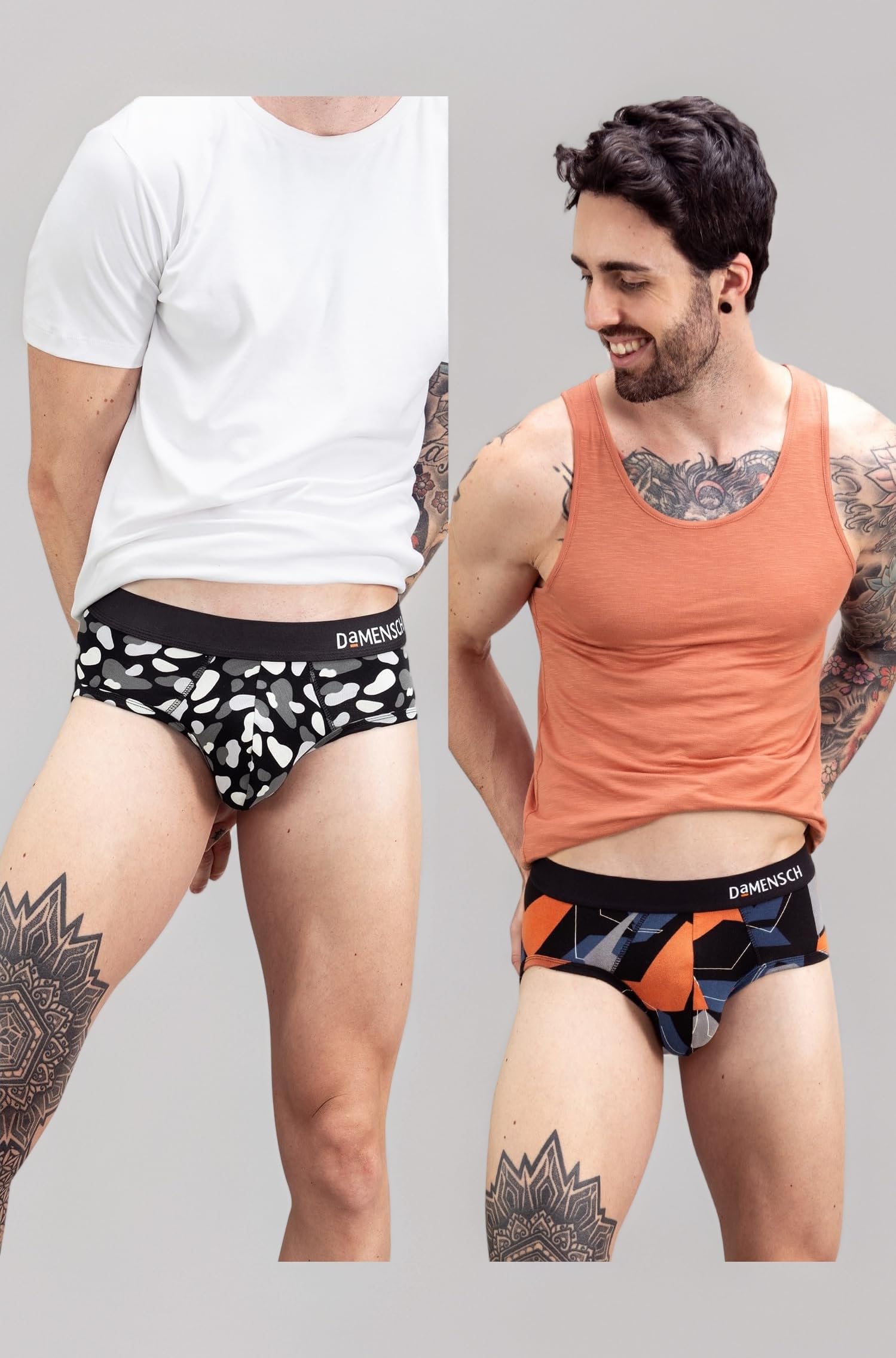 DAMENSCH Men's Regular Fit Solid Brief