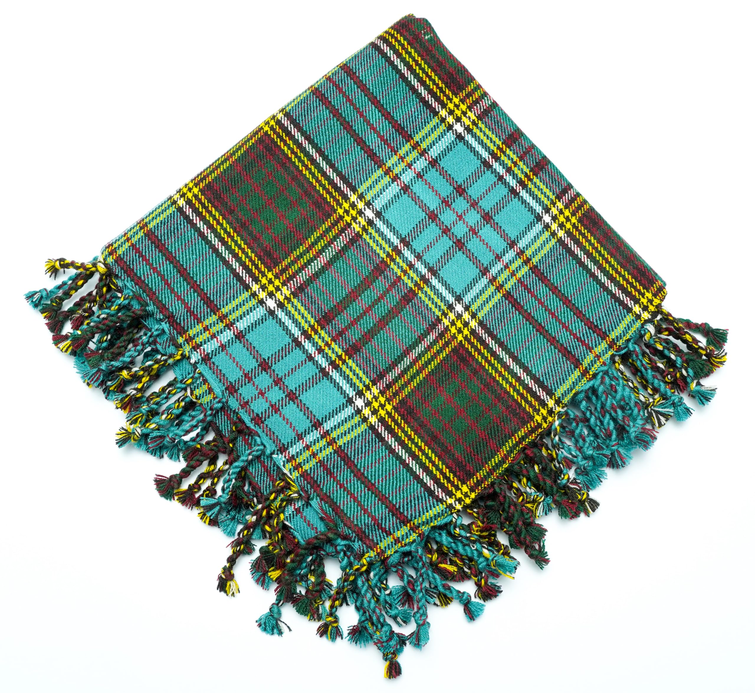 Allsafe Traders Scottish Men's Kilt Tartan Fly Plaid, Anderson, Default