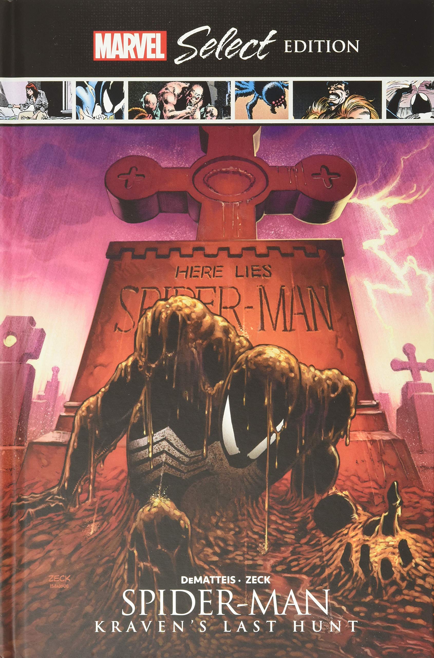 Spider-man: Kraven's Last Hunt Marvel Select Edition Hardcover – Big Book, 16 February 2021