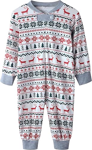 Miniatura 9 de Oriental eLife Pijamas de Navidad para la familia, conjuntos de pijamas familiares de Navidad a juego, ropa de dormir familiar de Navidad 2023