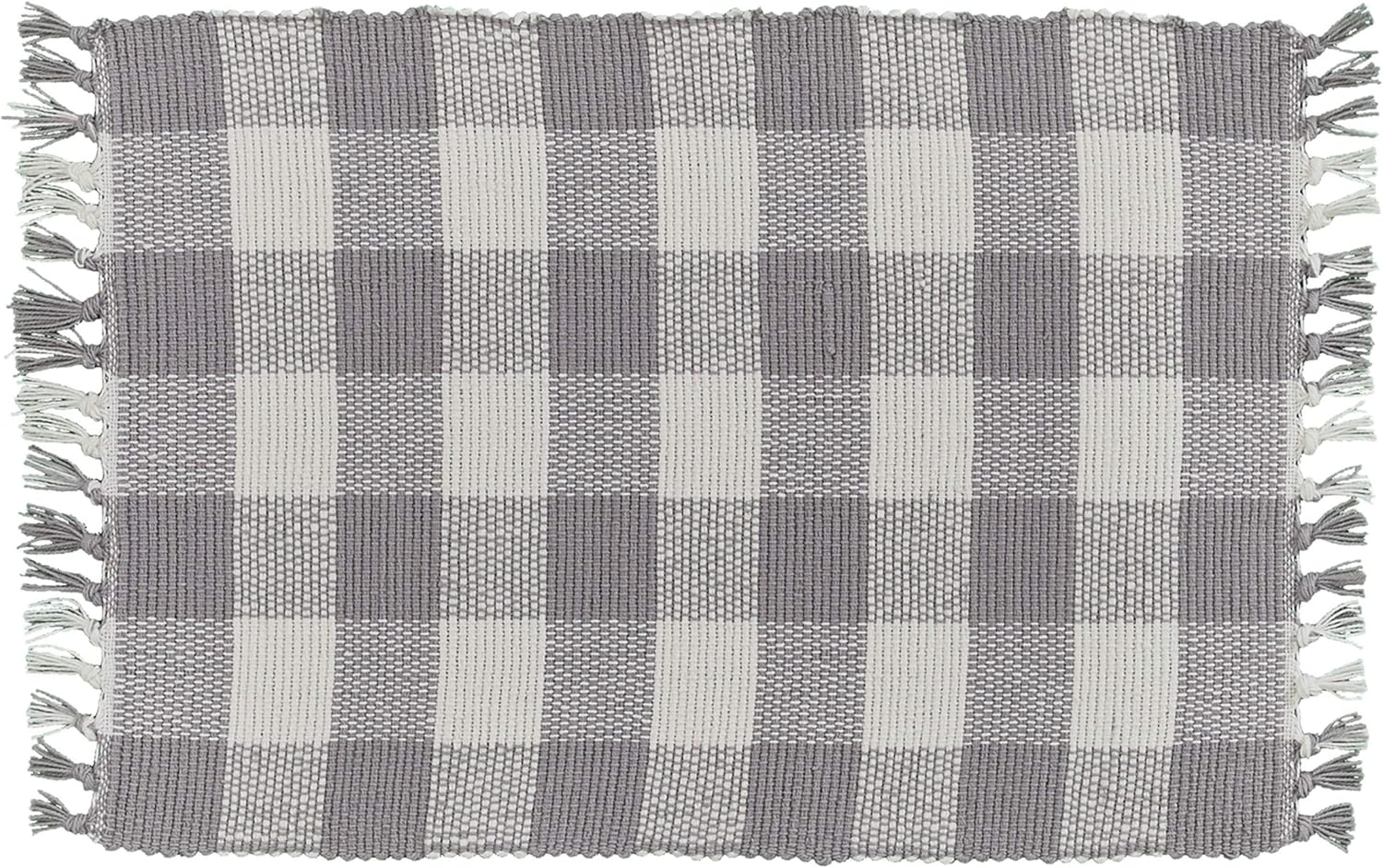 Park Designs Buffalo Check Yarn Yellow Placemat Set of 4