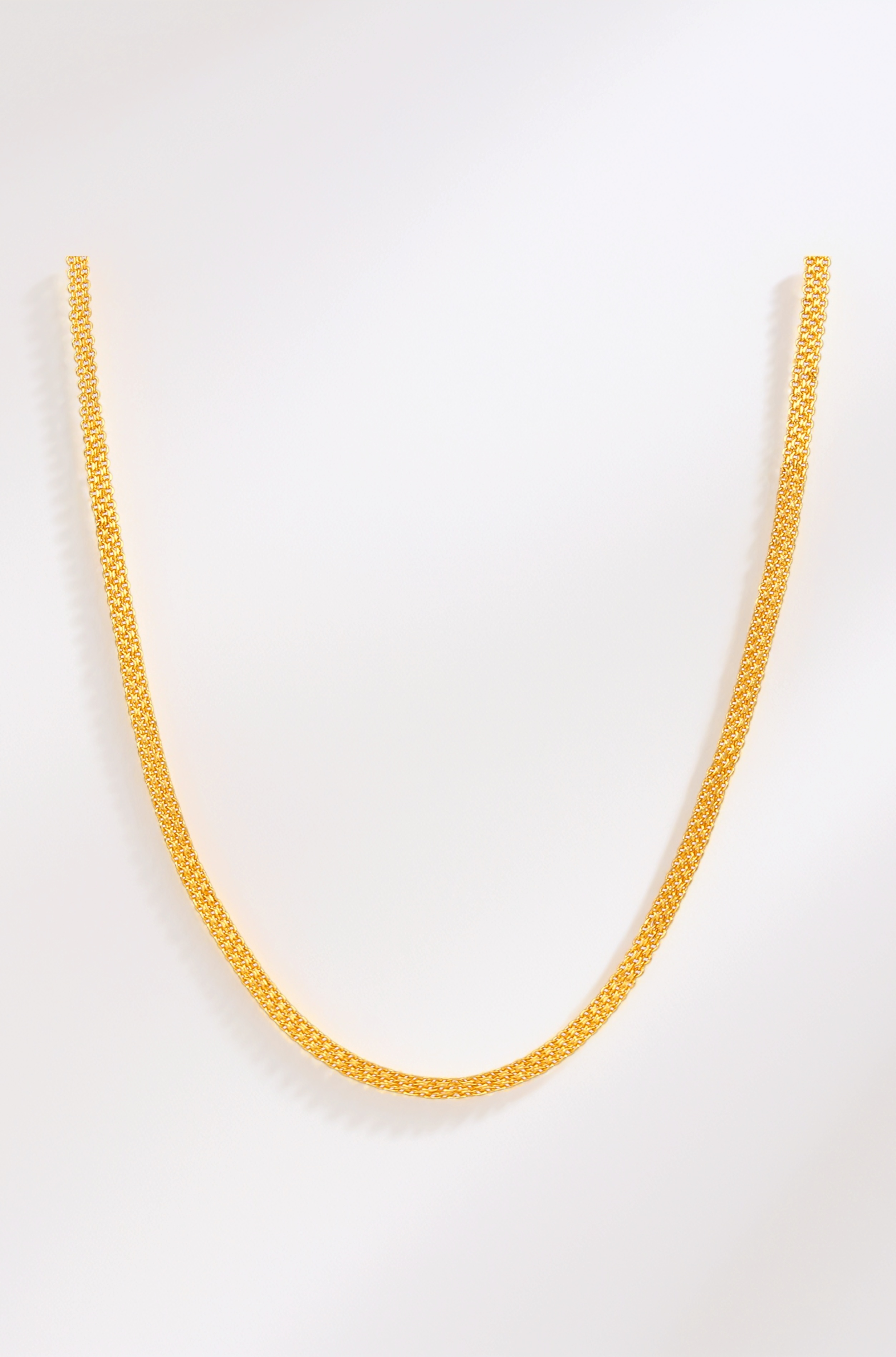 Golden Chain For Men Boys Exclusive 1 Gram Gold Plated Golden Thin Neck Chain For Men Boys Necklace For Men Boys Women