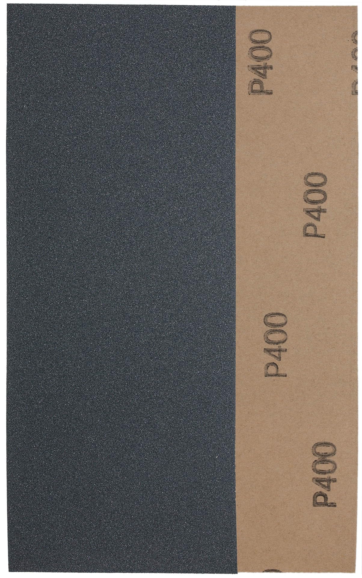 YoiYee Wet & Dry Sanding Paper Sheets, 230 X 93 mm, Grit Size: 400, Silicon Carbide Abrasive, Waterproof Backing Paper, Pack of 10