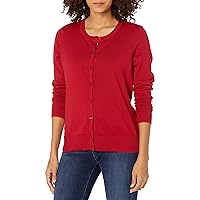 Amazon Essentials Cardigan Girocollo Leggero (Taglie Forti Disponibili)
