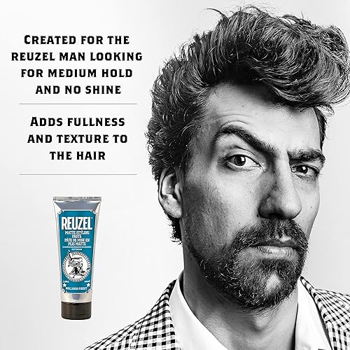 Miniatura 2 de Reuzel - Pasta de peinado mate, sujeción flexible, 3.38 onzas