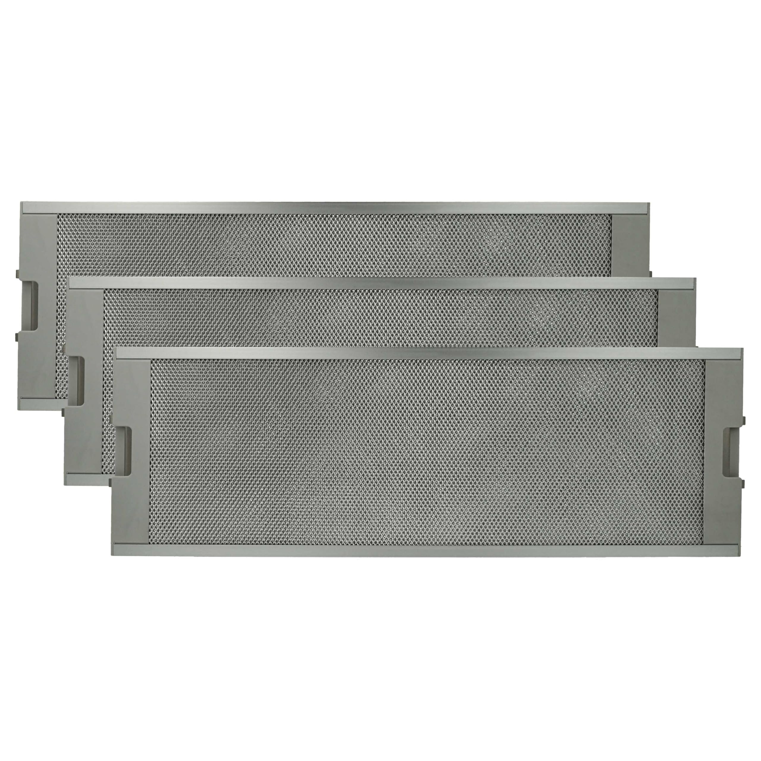 vhbw 3 x filtr metalowy filtr przeciwtłuszczowy kompatybilny z Imperial DMA 64/4 EL/NL