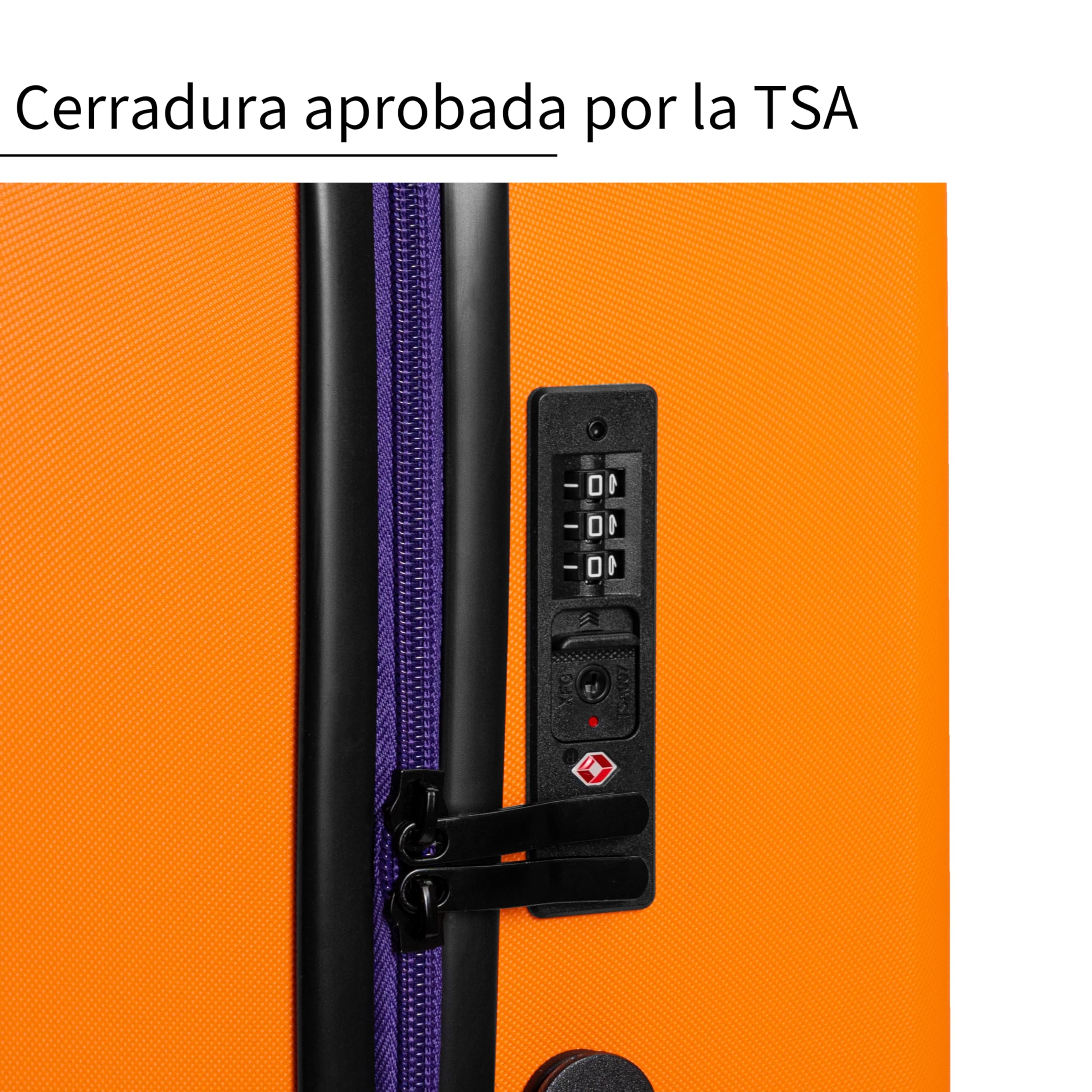 ETERNITIVE - Maleta I Maleta Rígida de ABS I Maleta Viaje con Cerradura TSA I Maleta Viaje con Ruedas 360°