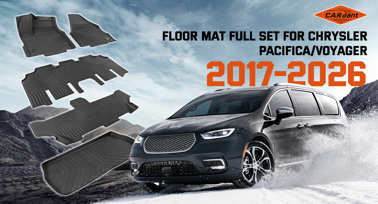 Amazon.com: CARdant Floor Mats for Chrysler Pacifica & for Voyager