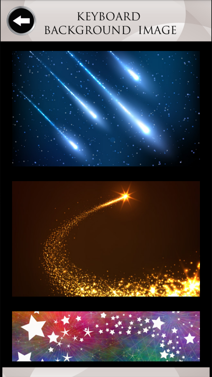 Shooting Stars KeyboardsAmazon.co.ukAppstore for Android