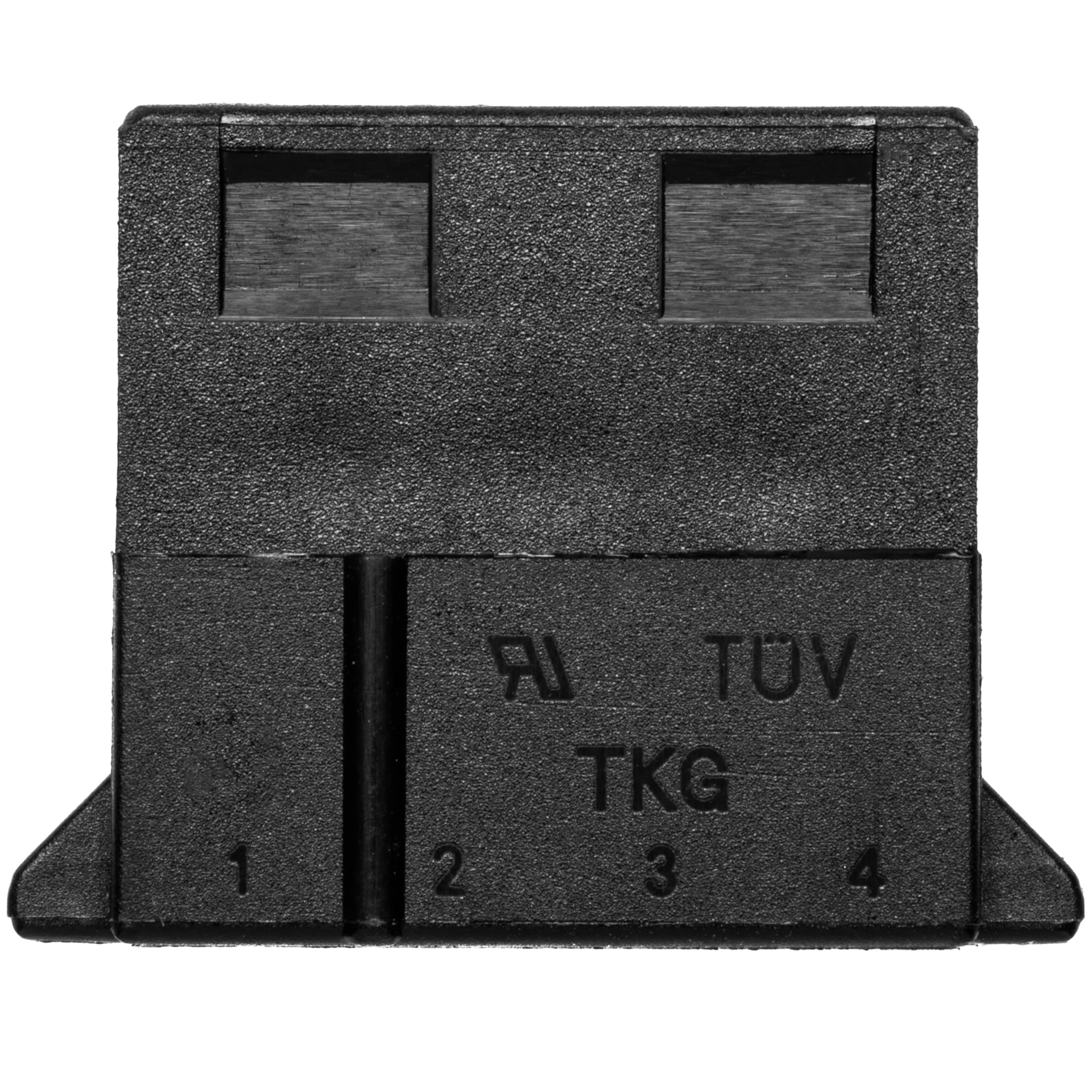 CRJ Female 4-Pin PC Peripheral Molex Power Connector Kit - 5 Housings, 24 Crimp Terminals