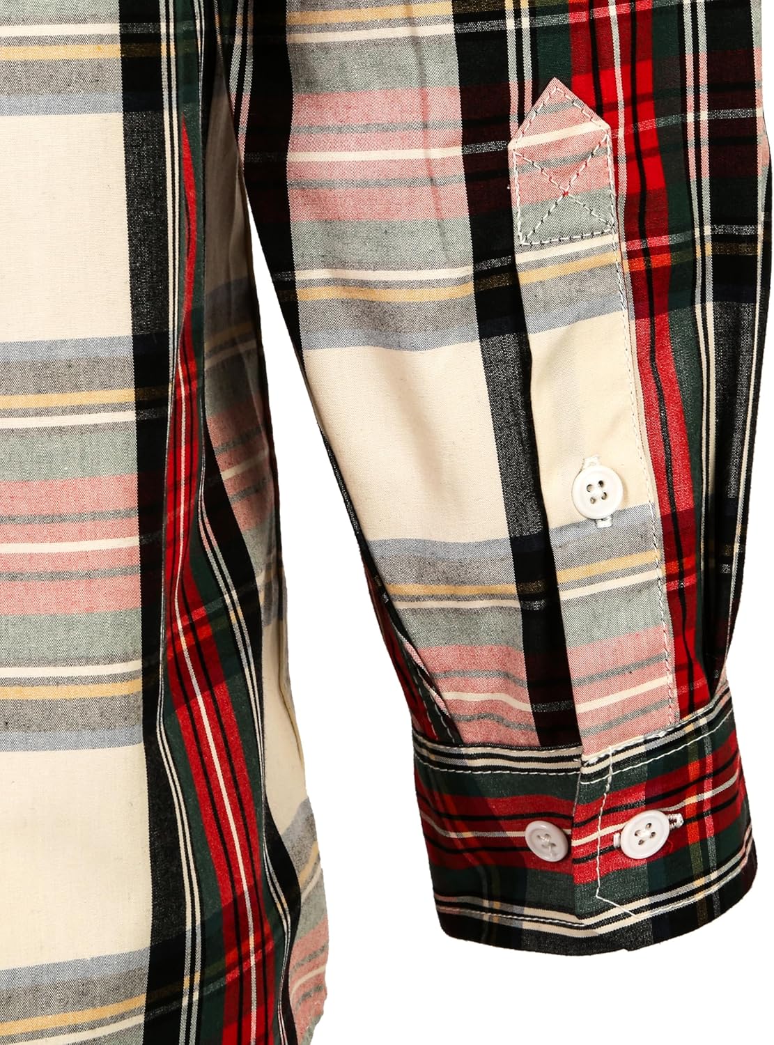 BOCOMAL FR Shirts Plaid 4.5oz Lightweight for Summer Flame Resistant Men's Fire Retardant Shirt-CAT1 - Image 6