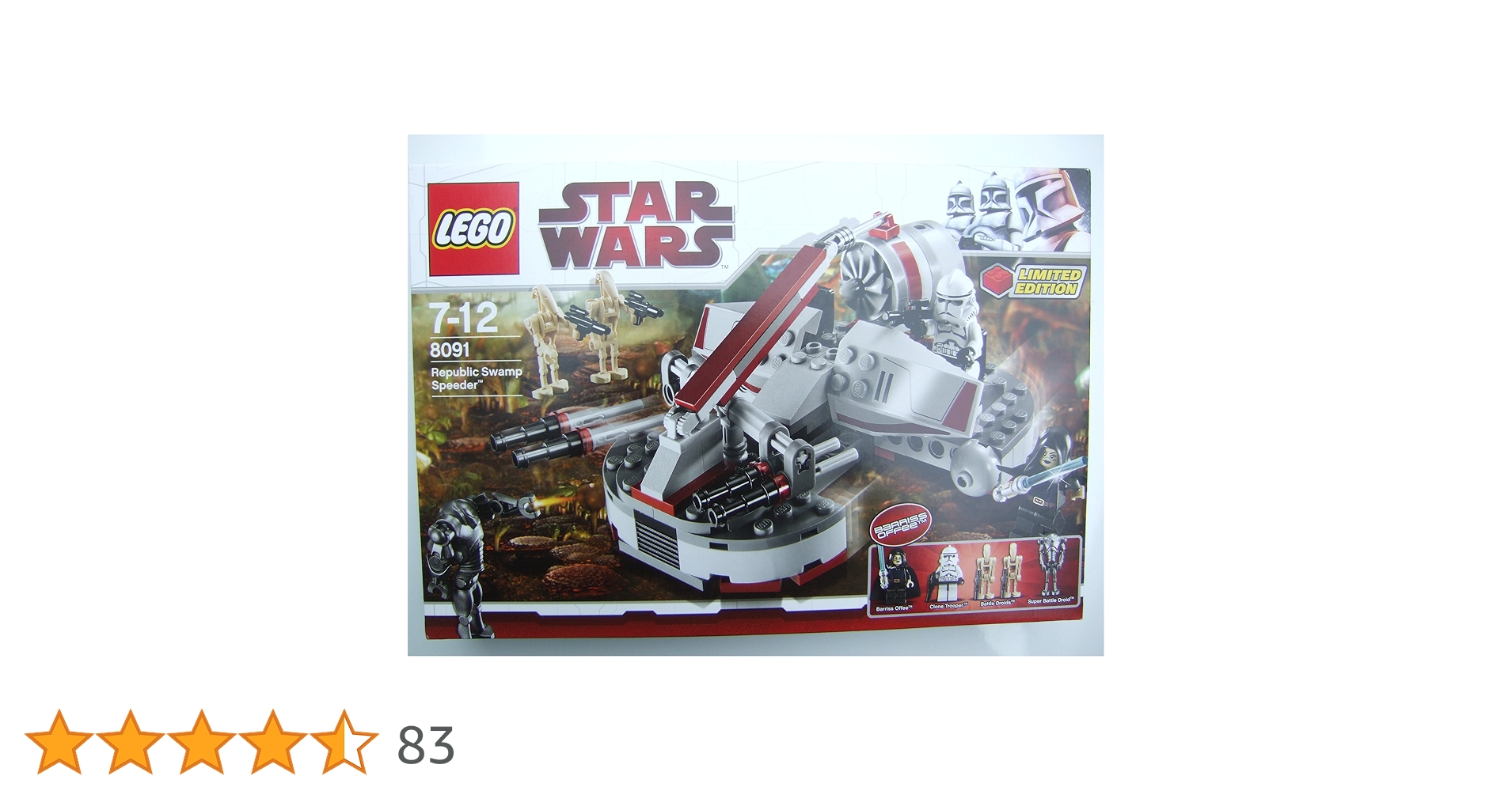 Amazon.co.jp: レゴ スターウォーズ セット #8091 リパブリック Swamp